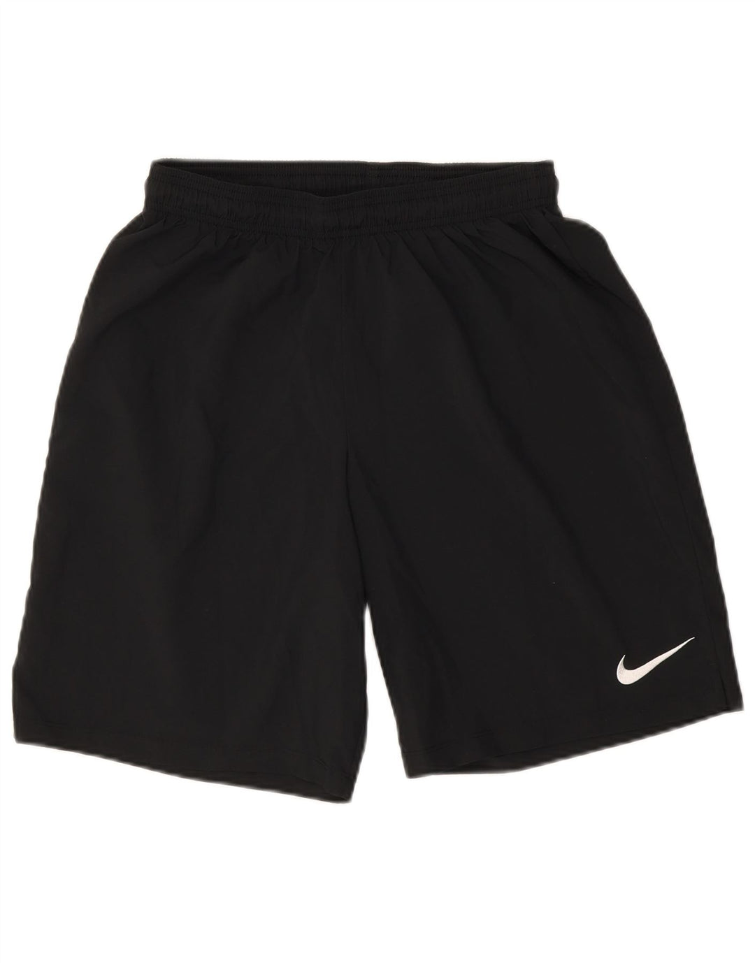 Pantaloni scurti sport NIKE Dri Fit pentru femei UK 14, mari, negru, poliester