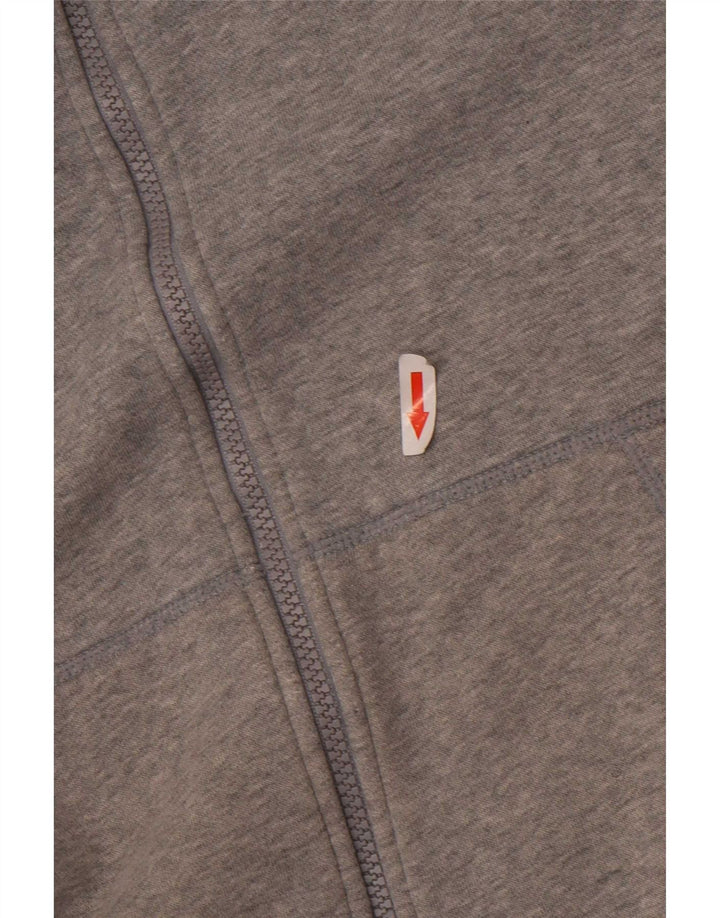 Pulover Under Armour pentru bărbați, cu fermoar și cu capota, mic, gri, pătat