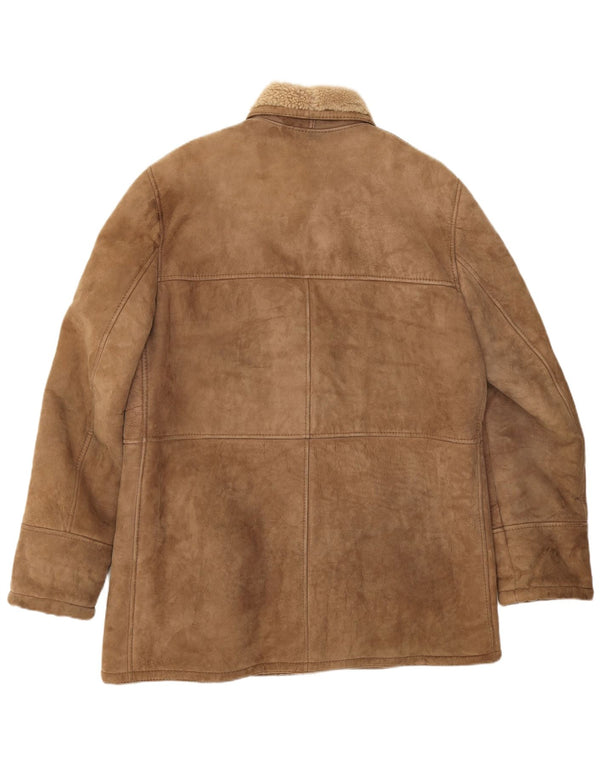 Jachetă din shearling pentru bărbați Everest IT 54 2XL bej