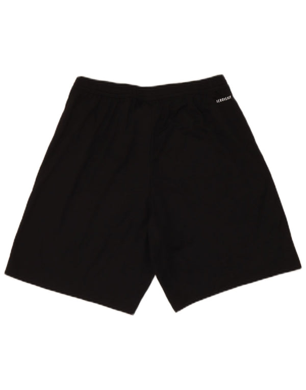Pantaloni scurți sport pentru bărbați Adidas Aeroready Graphic, poliester negru mic