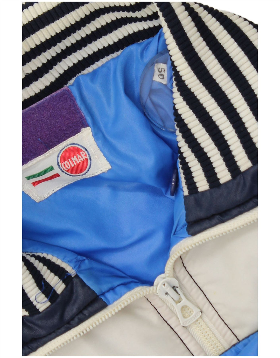 Jachetă Căptușită Colmar pentru bărbați IT 50 Medium Blue Colorblock Nylon