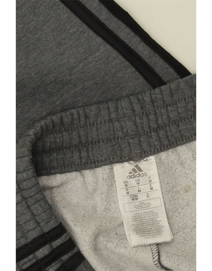 Pantaloni de trening Adidas pentru bărbați Joggeri din bumbac gri mediu