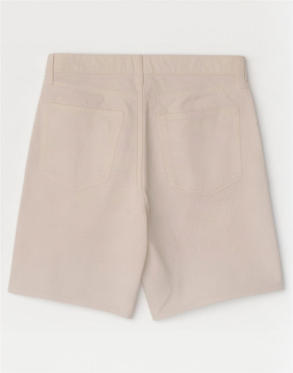 Bermude pentru femei Marks & Spencer, din denim, UK 16, mare, W34, bumbac alb