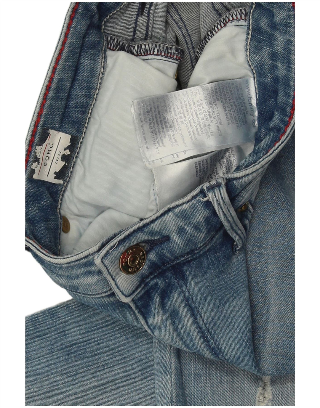 Blugi Tommy Hilfiger Como Skinny pentru femei W29 L32, bumbac albastru