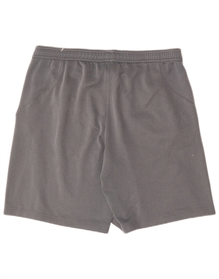 Pantaloni scurți sport Climalite ADIDAS, gri mediu, poliester