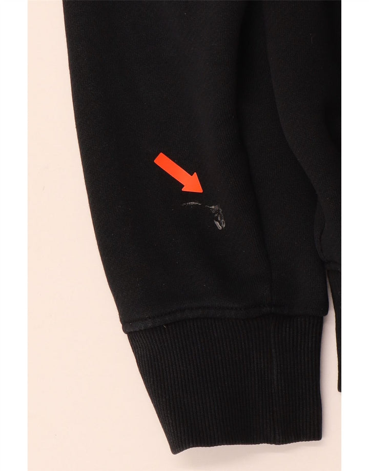 Pulover supradimensionat cu grafic pentru femei NEW BALANCE UK 10 Mic Negru