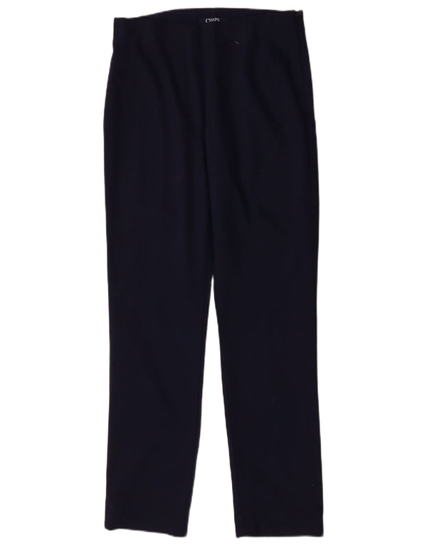 Pantaloni casual drepti pentru femei CHAPS US 10 Large W32 L31 Bleumarin
