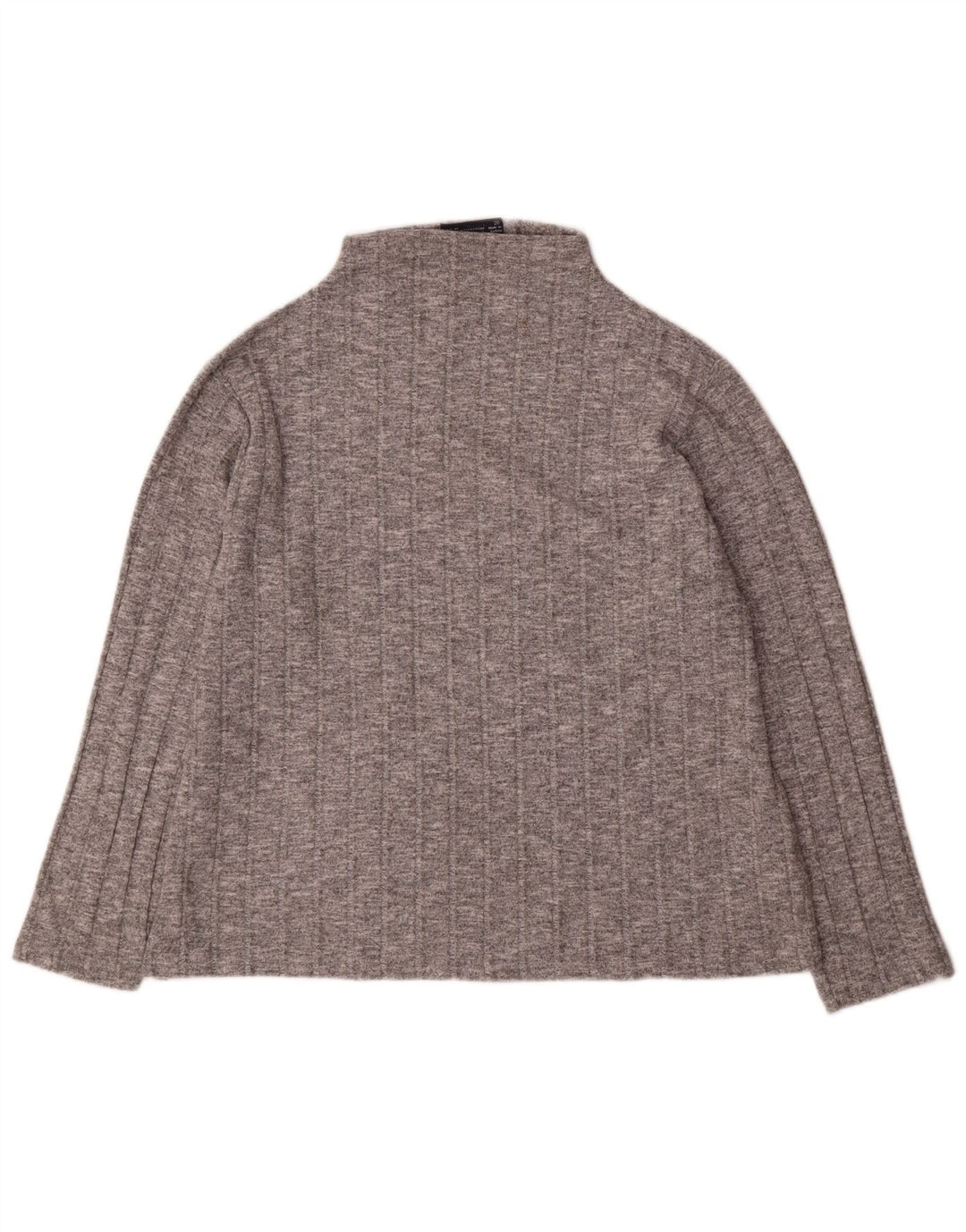 Marks & Spencer Top pentru femei cu mânecă lungă UK 20 2XL Gri Viscoză