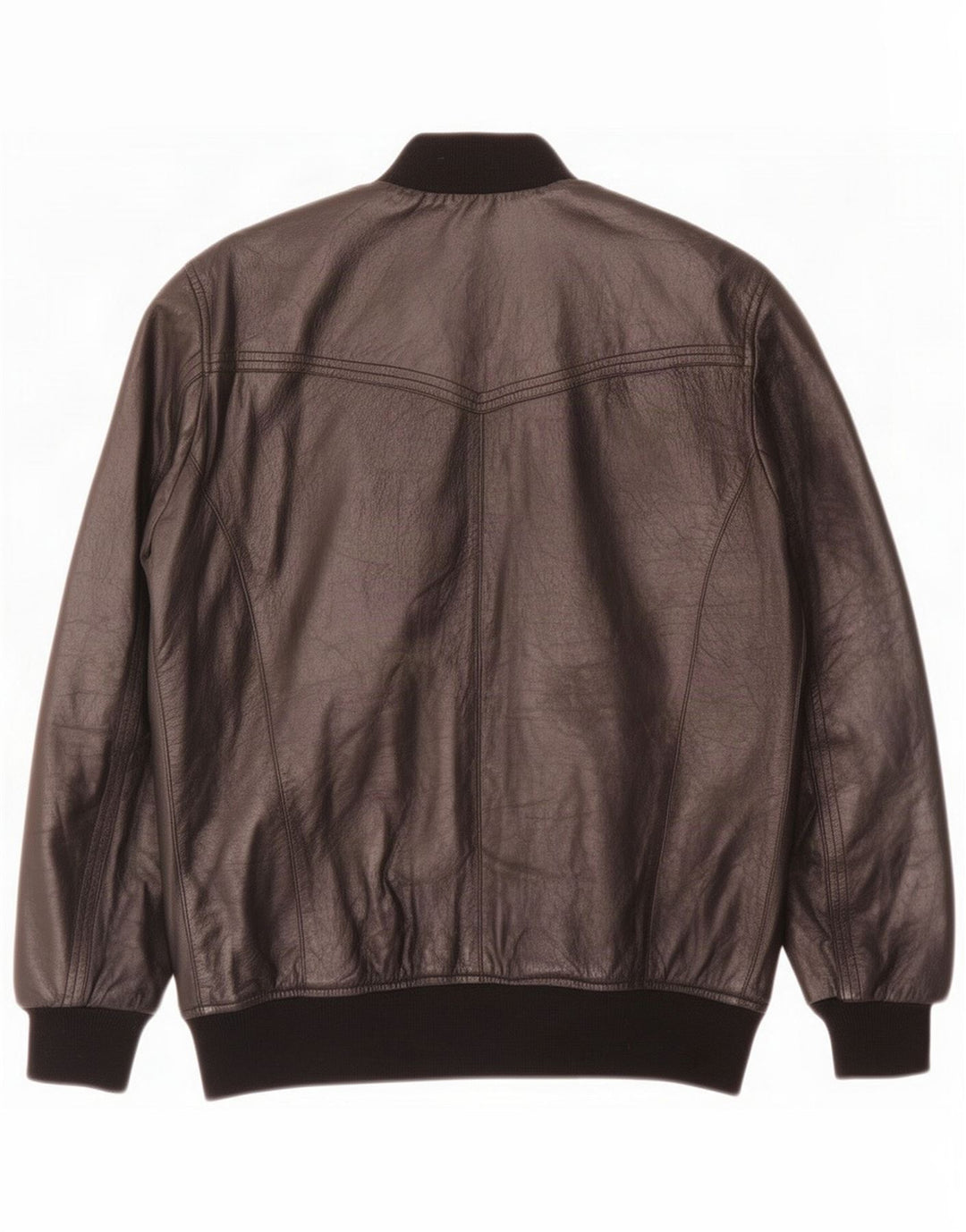 Daniele Alessandrini Jachetă de piele pentru bărbați UK 38 Medium Black