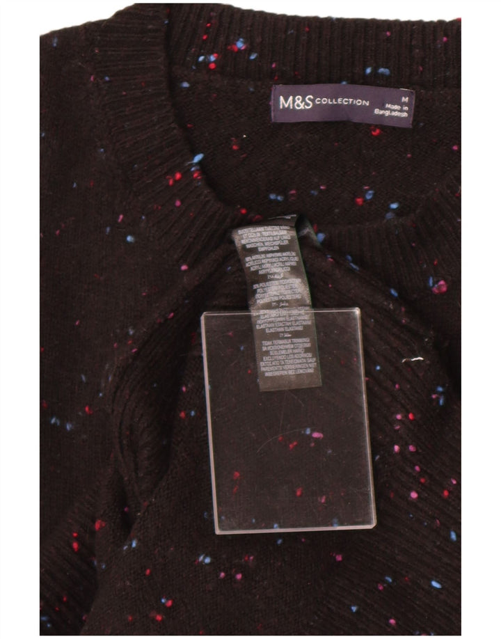 Marks & Spencer Vestă pentru bărbați Tank Top Medium Black Flecked Acrylic