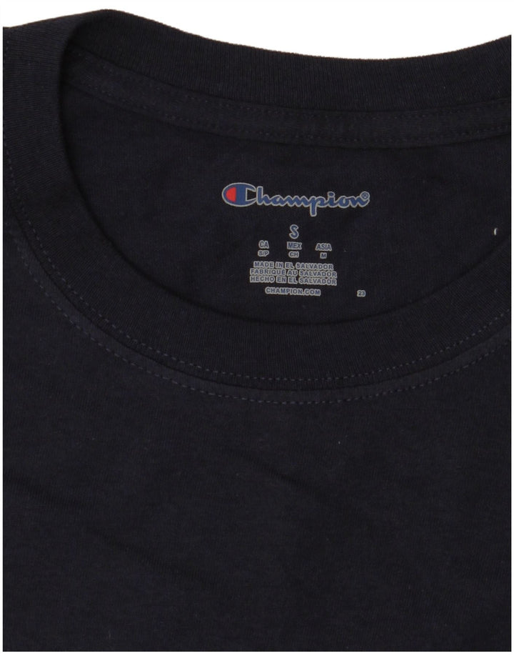 Tricou grafic pentru bărbați CHAMPION Top mic, bleumarin
