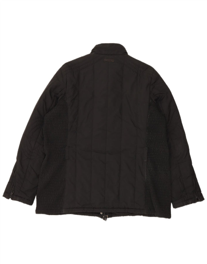 Jachetă căptușită pentru bărbați Marlboro Classics UK 40 Large Black