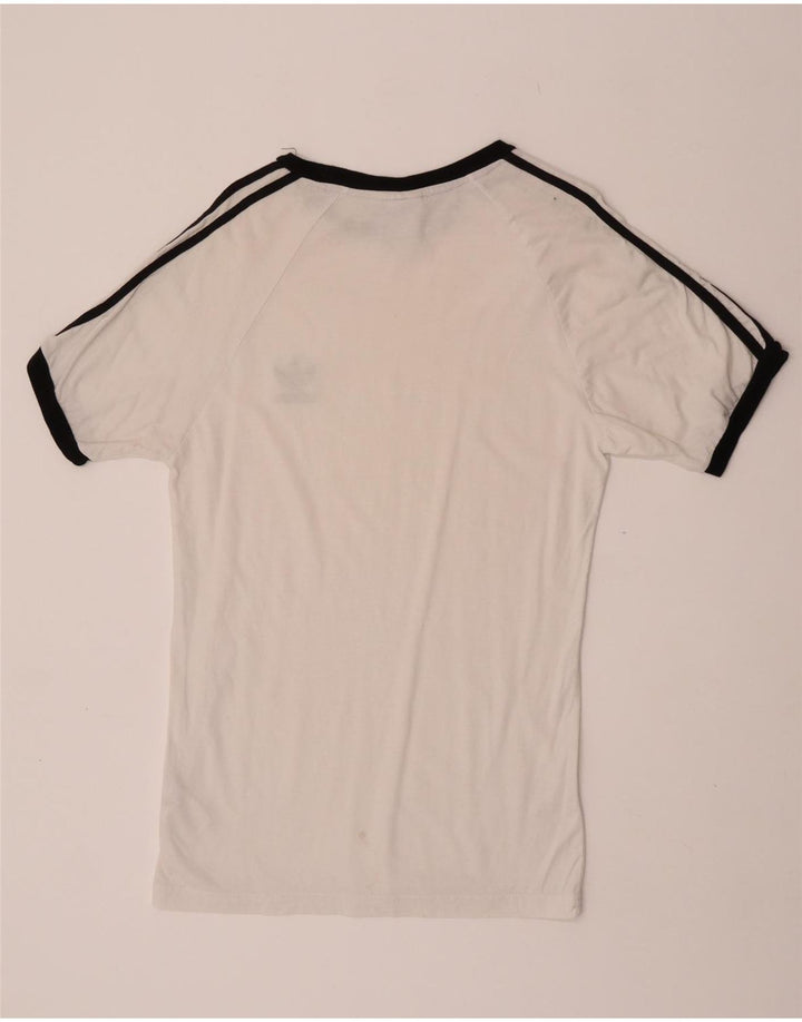 Tricou pentru bărbați Adidas Top mare, alb, bumbac