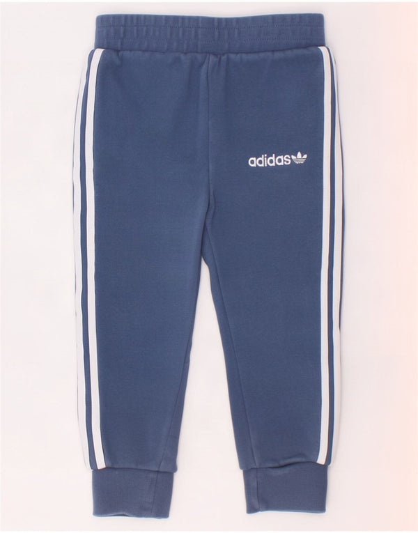 Adidas Baby Boys Joggers Pantaloni Trening 18-24 Luni Bumbac Albastru