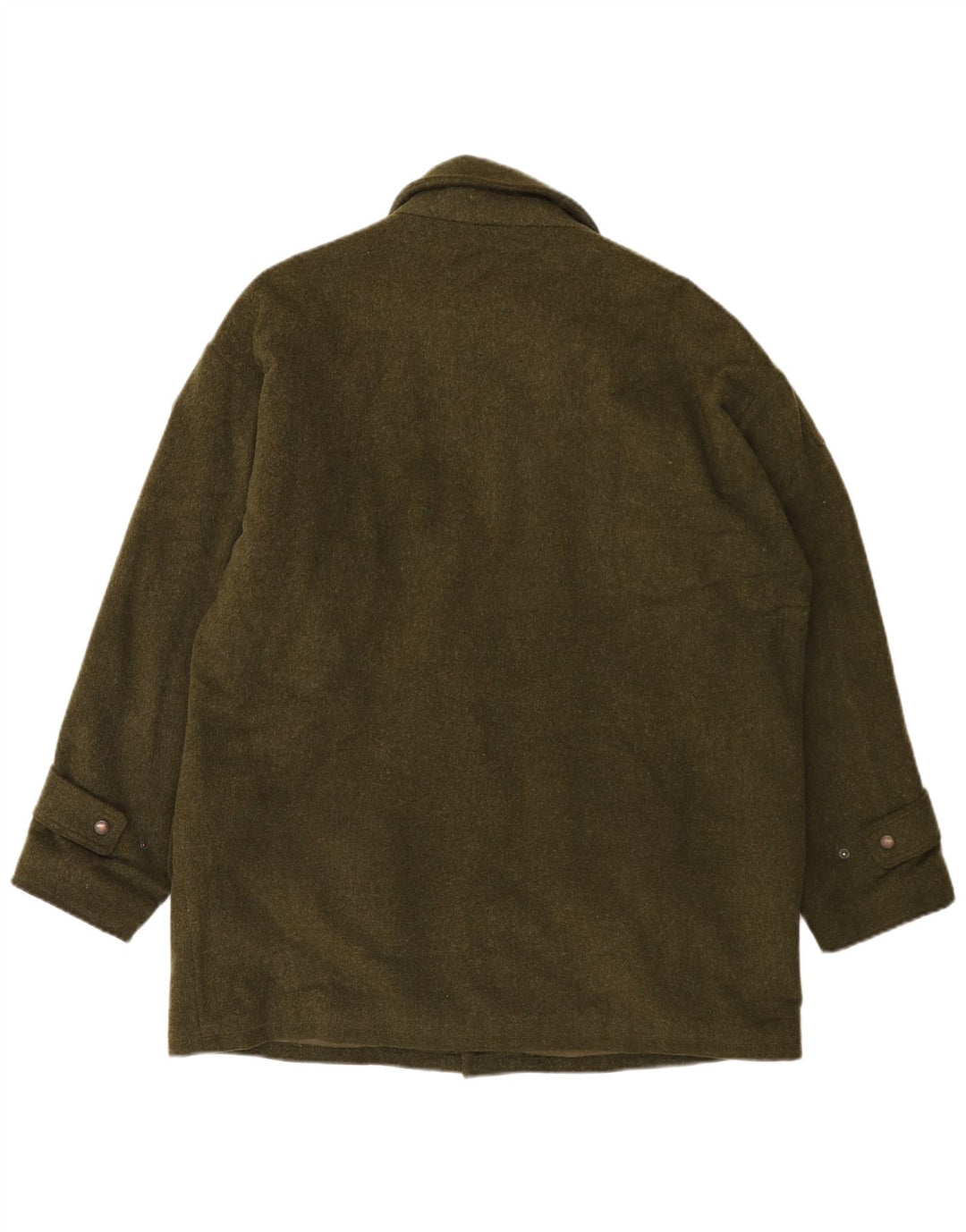 Pardesiu de lux pentru bărbați Himalaya UK 38 Medium Khaki Lână