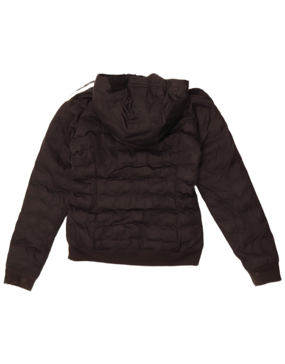 Jachetă căptușită cu glugă Adidas pentru femei UK 6 XS poliester negru
