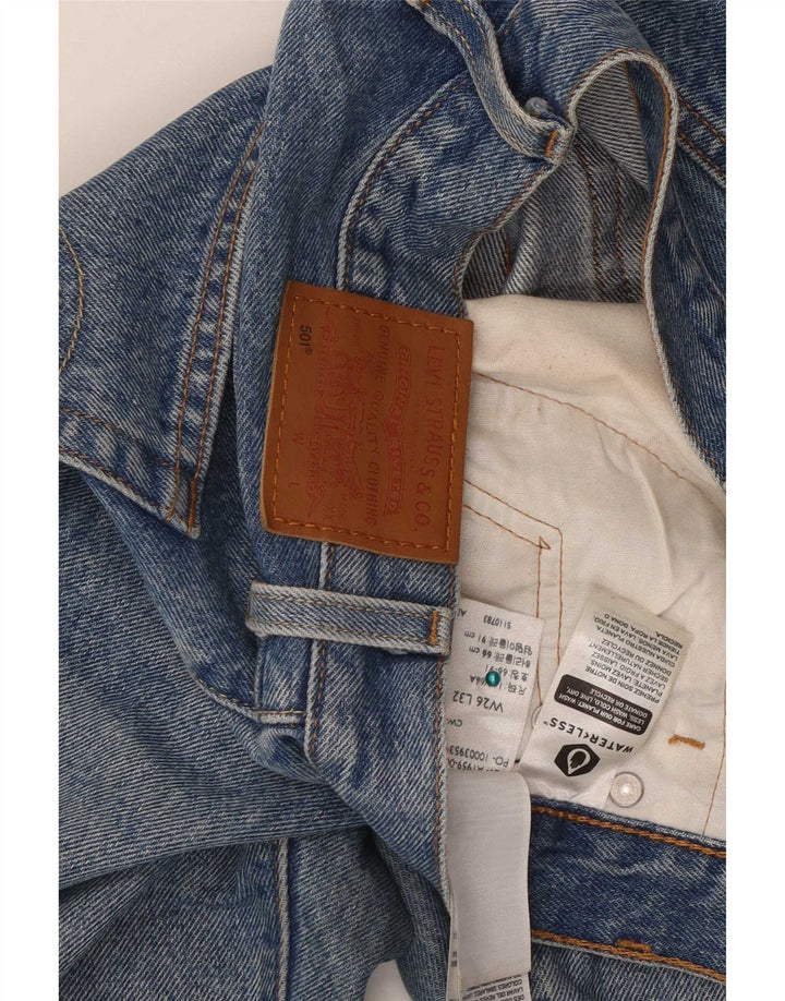 Blugi drepti 501 pentru femei Levi's W26 L32 Bumbac albastru