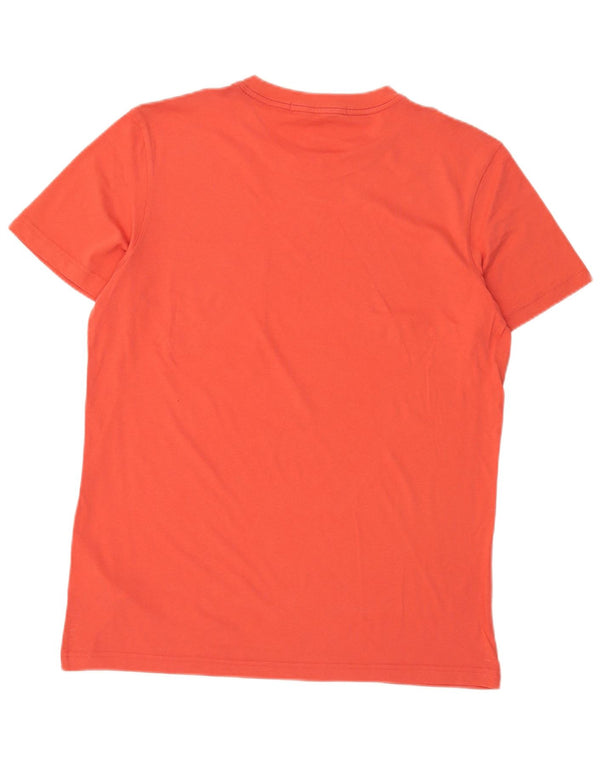 Tricou grafic pentru bărbați Calvin Klein Jeans Top XL Orange Colorblock Bumbac