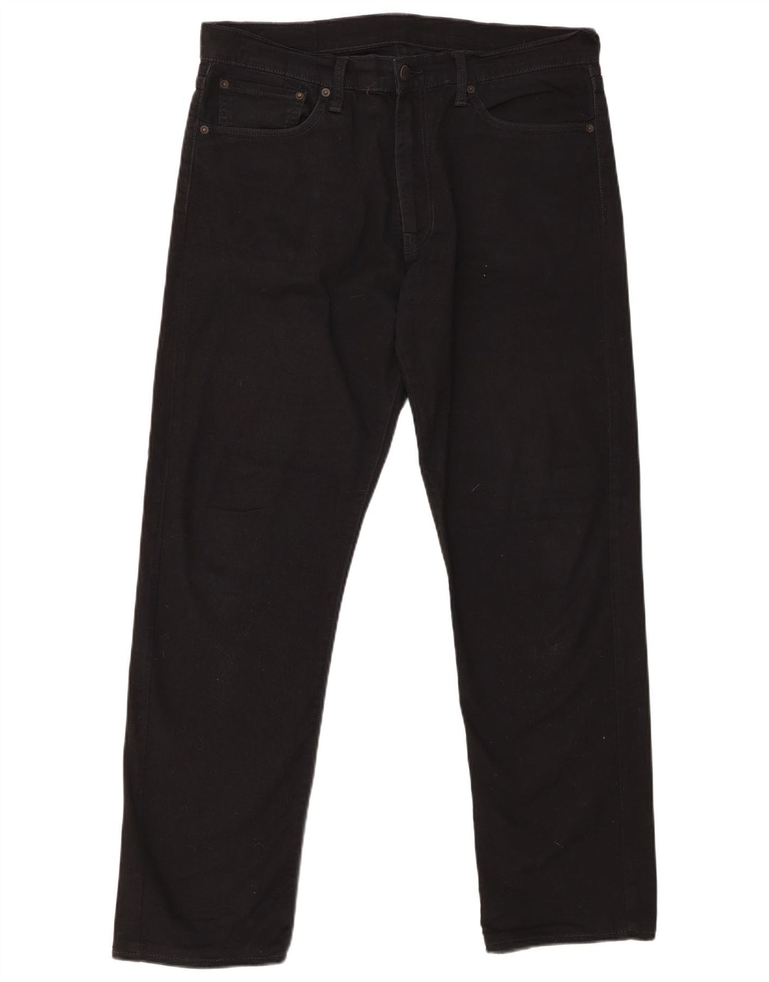 LEVI'S Blugi 504 drepti pentru bărbați W36 L32 bumbac negru