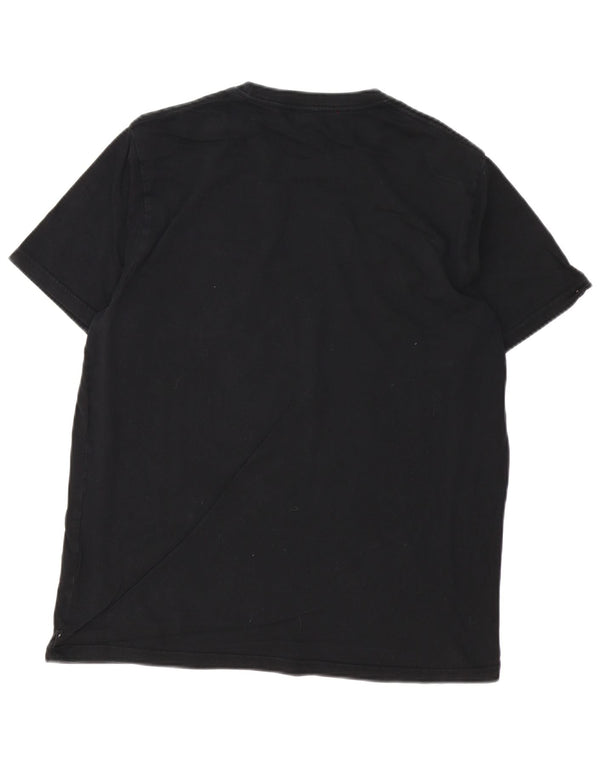 Tricou grafic Rip Curl pentru bărbați, cu ajustare standard, top XL, bumbac negru