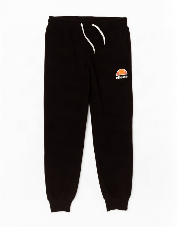 Pantaloni de trening pentru femei Ellesse Joggeri UK 10 Bumbac negru mic