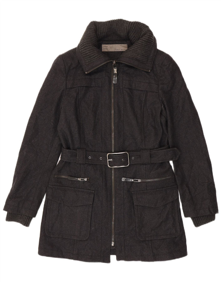 Pardesiu pentru femei Zara UK 16 mare, gri