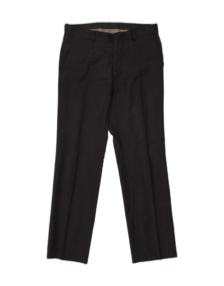 Costum pentru bărbați CHROM, 2 nasturi, 2 piese UK 38 Medium L32 L30 Negru
