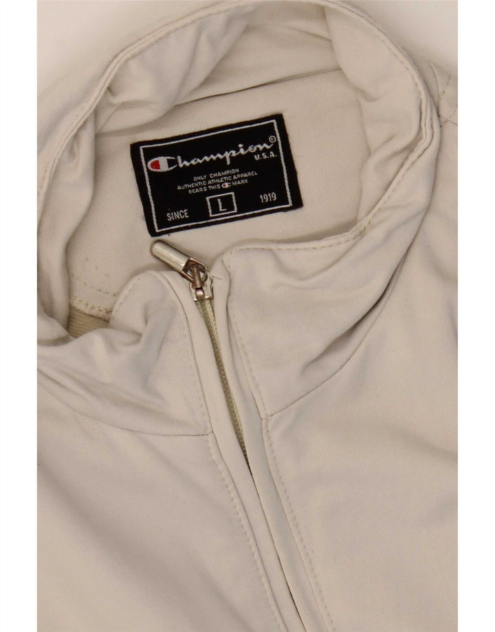 Jachetă de trening pentru femei Champion UK 16 Large Off White