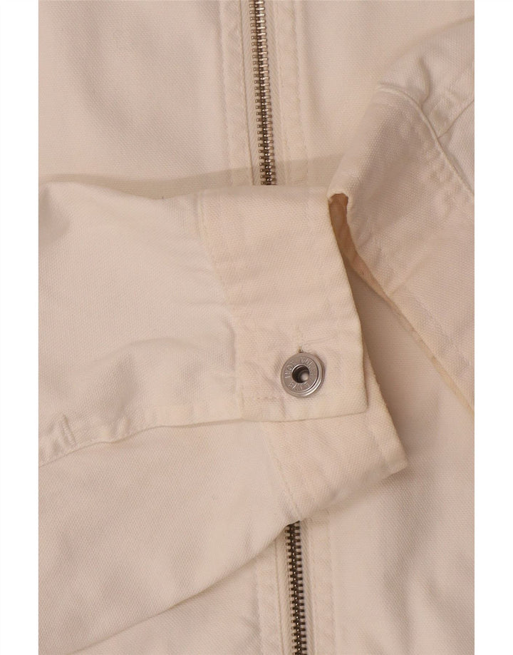 Bomber pentru bărbați MURPHY & NYE UK 40, mare, alb, bumbac