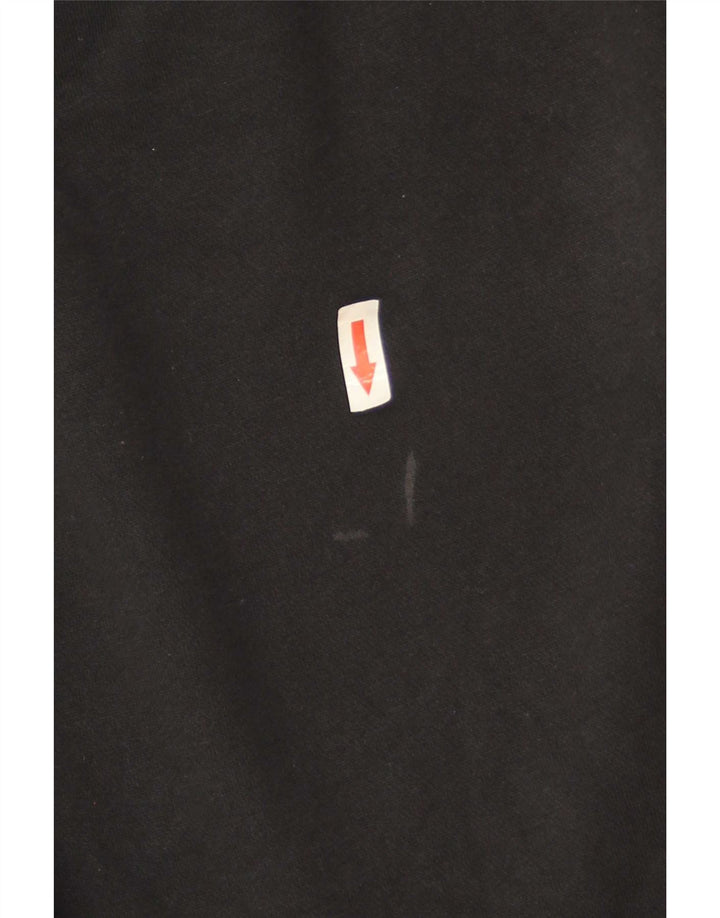 Pulover supradimensionat Nike pentru bărbați, bumbac, negru