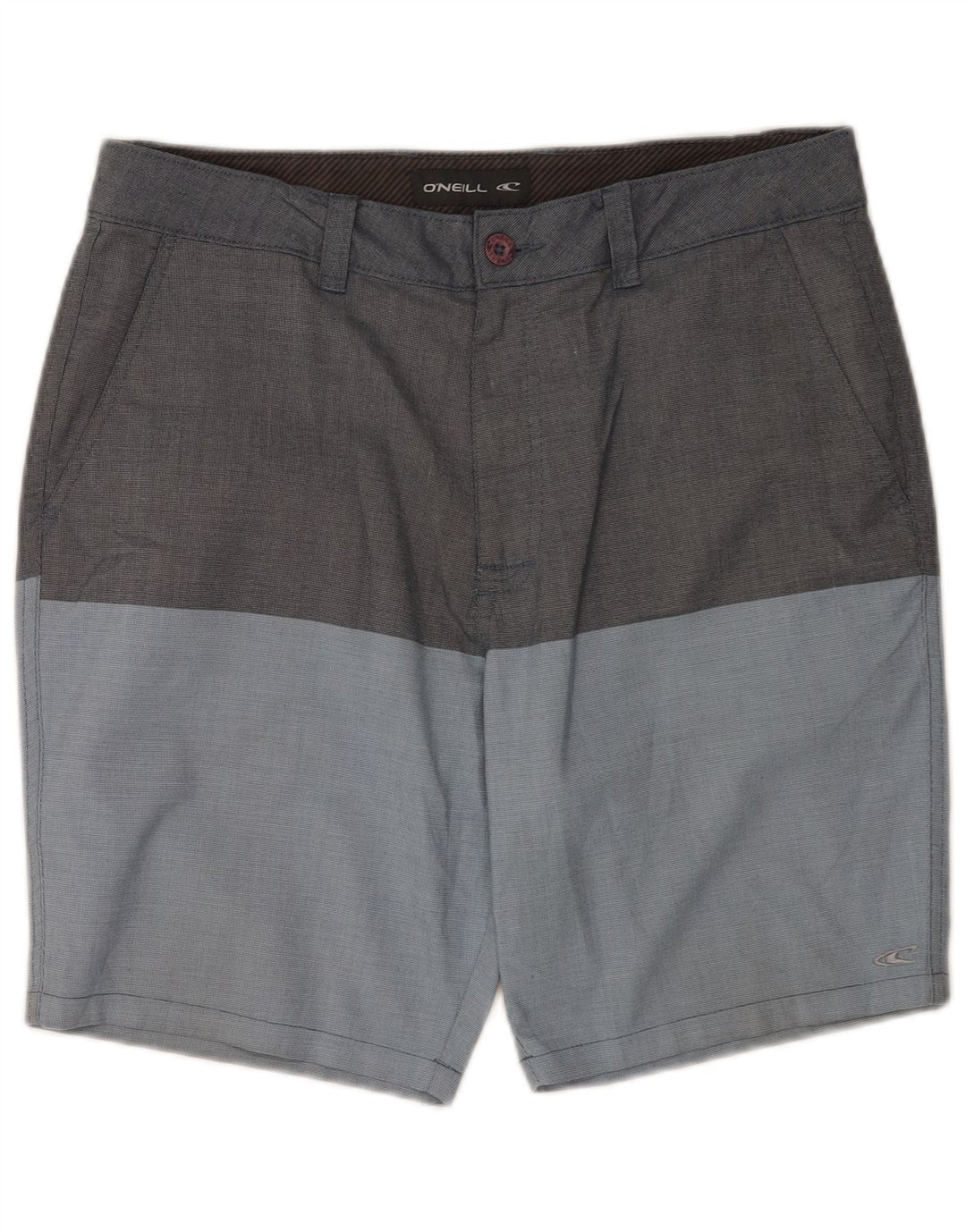 Pantaloni scurți chino pentru bărbați O'Neill W33, bumbac color bloc, gri mediu