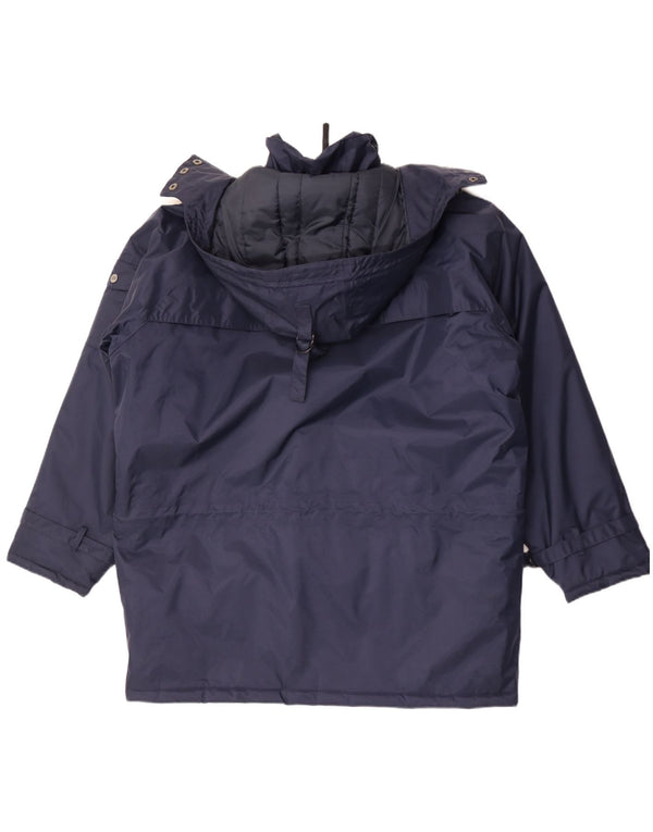 Palton căptușit supradimensionat cu glugă pentru bărbați Helly Hansen UK 36 Mic bleumarin