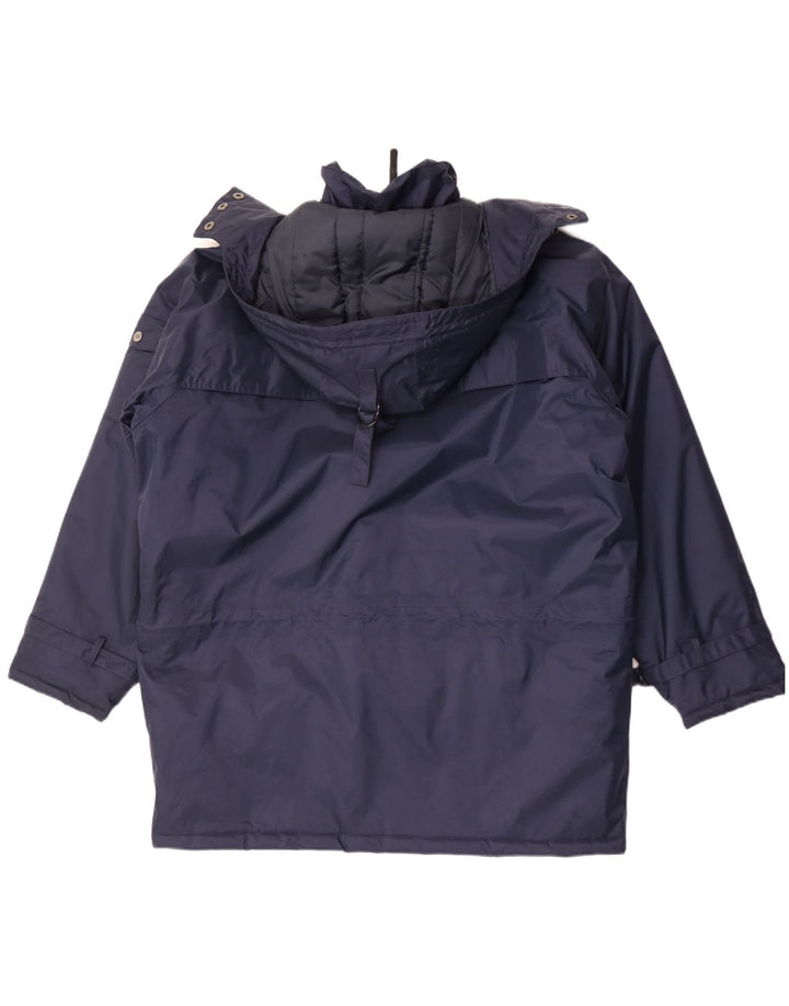 Palton căptușit supradimensionat cu glugă pentru bărbați Helly Hansen UK 36 Mic bleumarin