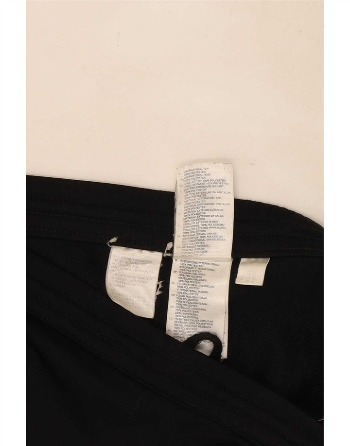 Pantaloni de trening Adidas pentru femei UK 8 Poliester negru mic