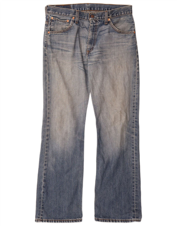 Blugi pentru bărbați Levi's 507 Bootcut W32 L32 Bumbac albastru
