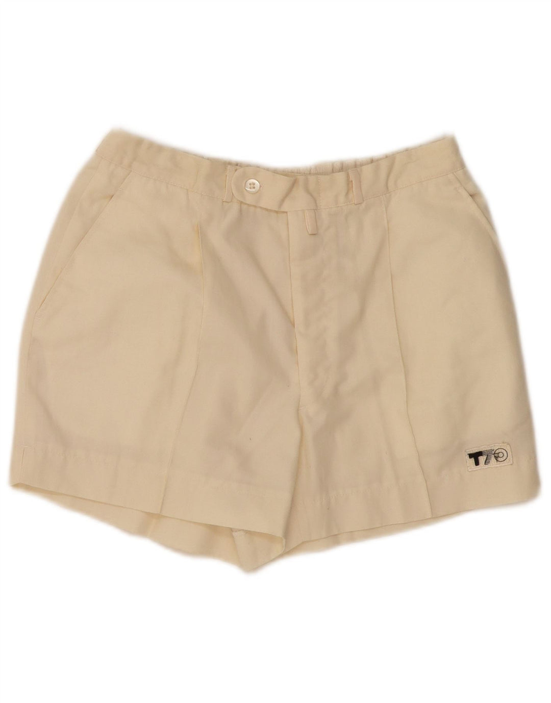 Pantaloni scurti chino pentru femei VINTAGE W28 Medium Off White