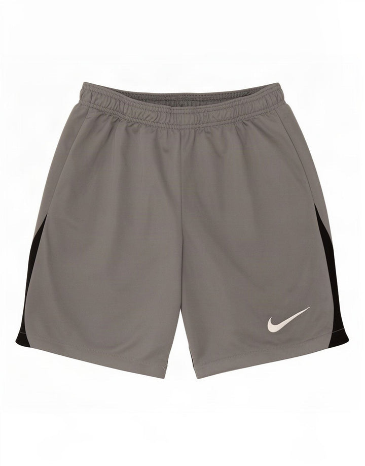 Pantaloni scurți sport subțiri Nike Dri Fit pentru bărbați, gri, poliester color bloc