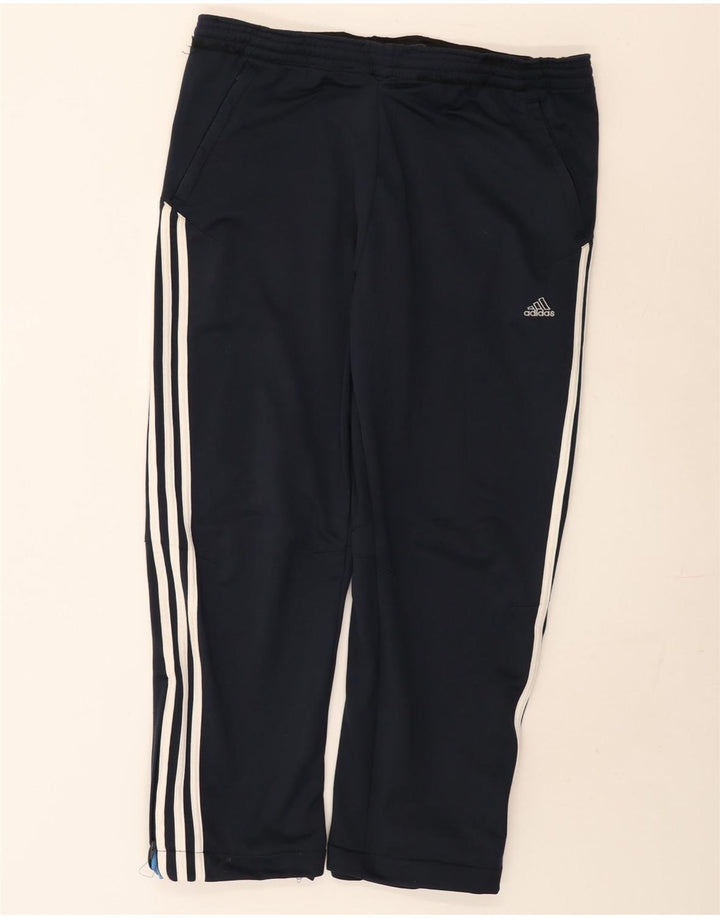 Pantaloni de trening Adidas pentru bărbați 2XL, poliester bleumarin