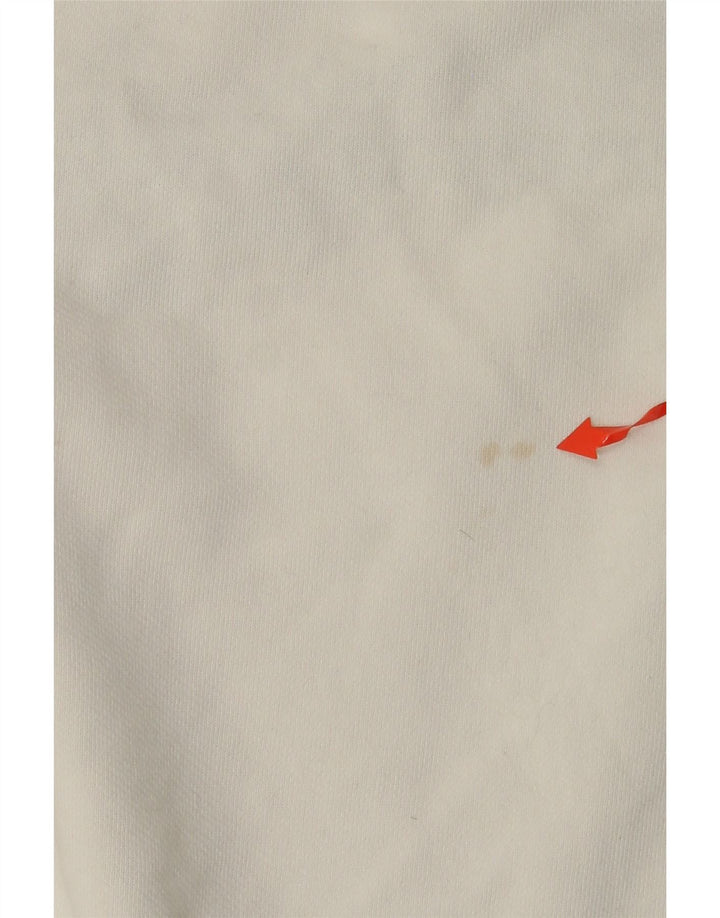 RICHMOND Pulover cu grafic supradimensionat pentru femei UK 10 Small White