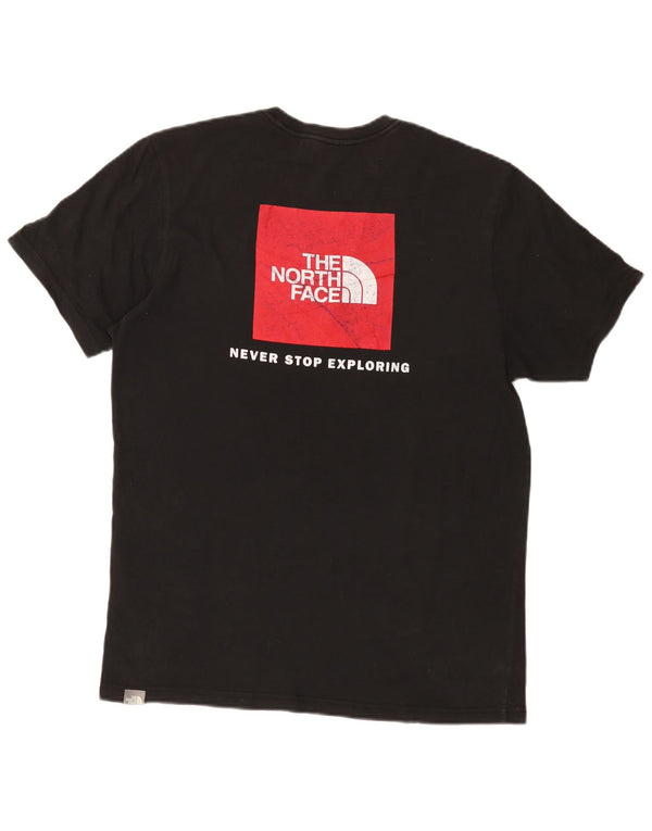 Tricou grafic pentru bărbați The North Face Top Medium Black Bumbac