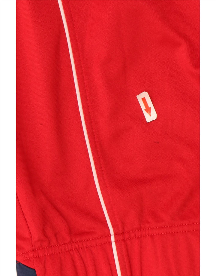 Jachetă de trening pentru bărbați Asics, XL, roșu, bloc de culoare