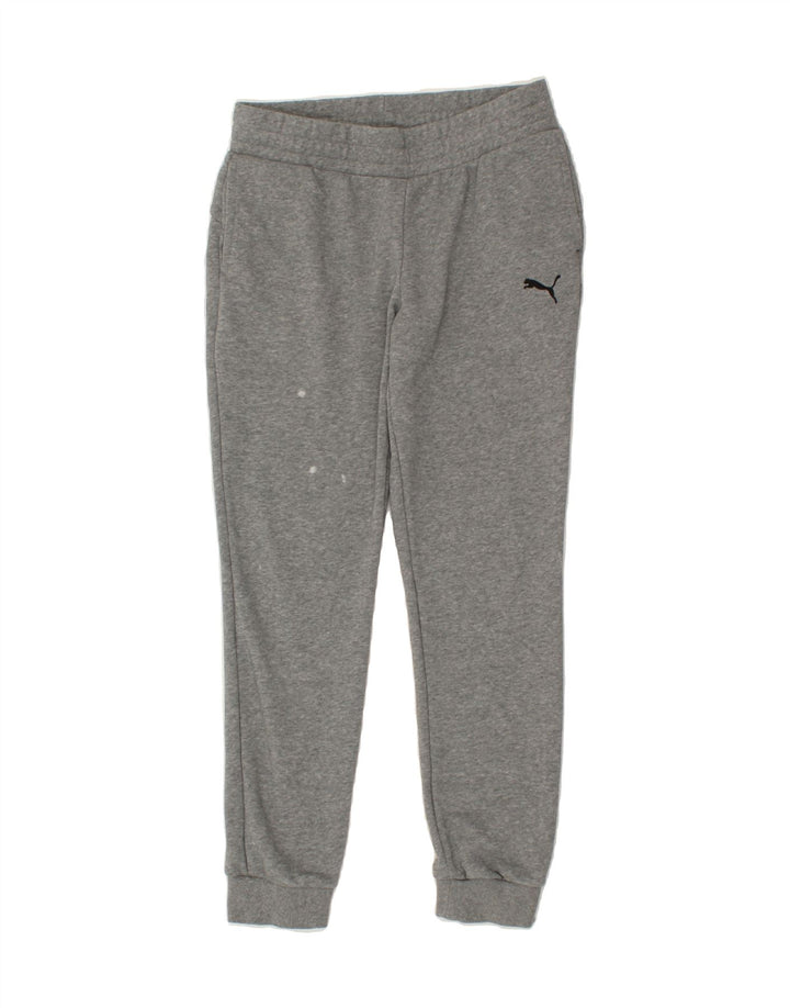 PUMA Womens Tracksuit Trousers Joggers UK 14 Medium Grey Cotton Vintage Puma and Second-Hand Puma from Messina Hembry 