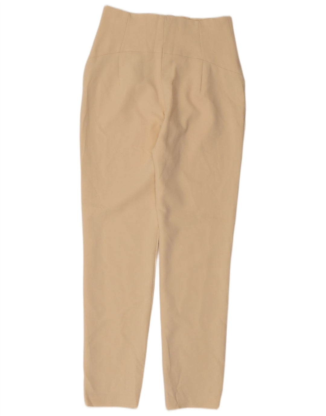 Pantaloni skinny pentru femei Zara Mici L26 L28 Bej Poliester