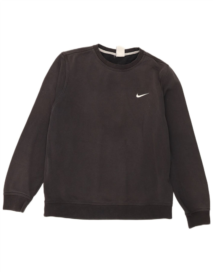 Hanorac pentru bărbați Nike Pulover mare, negru, bumbac