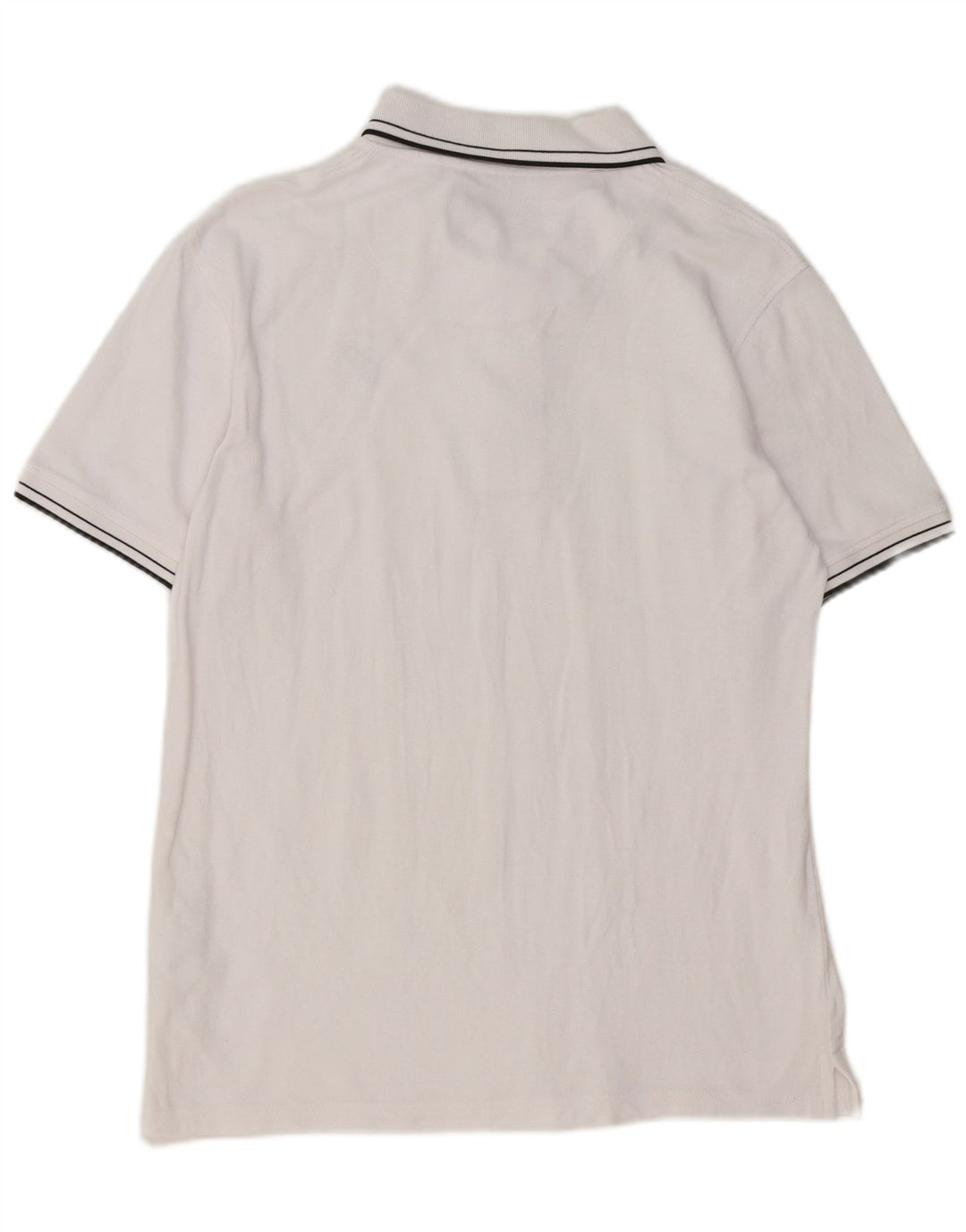 Tricou polo pentru bărbați Lyle & Scott, bumbac alb mare