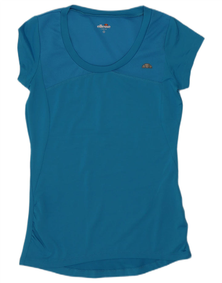 Tricou pentru femei Ellesse Top UK 8 Small Blue Poliester