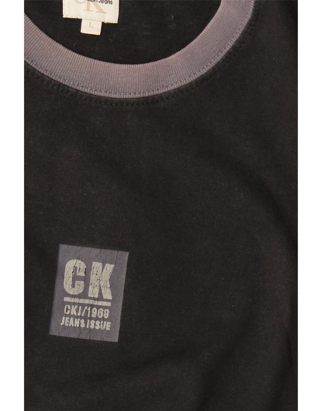 CALVIN KLEIN JEANS Tricou pentru bărbați Top mare din bumbac negru