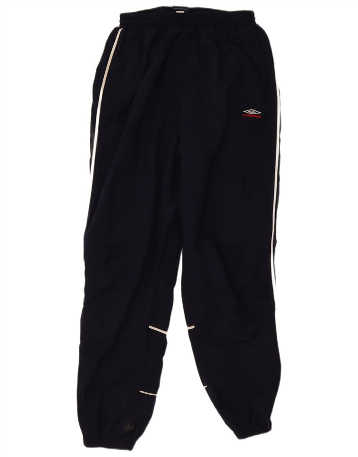 Pantaloni de trening pentru bărbați Umbro Pantaloni de jogging mari poliester bleumarin