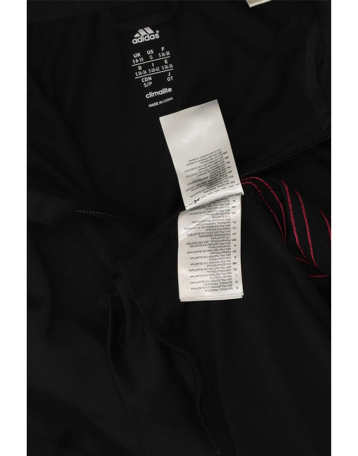 Jachetă Adidas Climalite Oversized Trening Top Jacket UK 8/10 Small Black