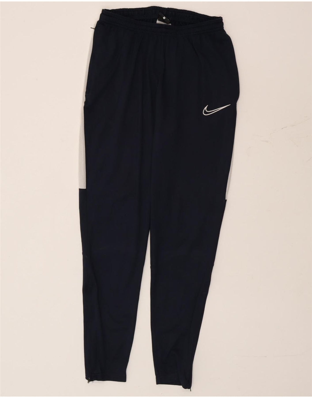 Pantaloni de trening Nike Dri Fit pentru bărbați, mici, bleumarin, poliester color bloc